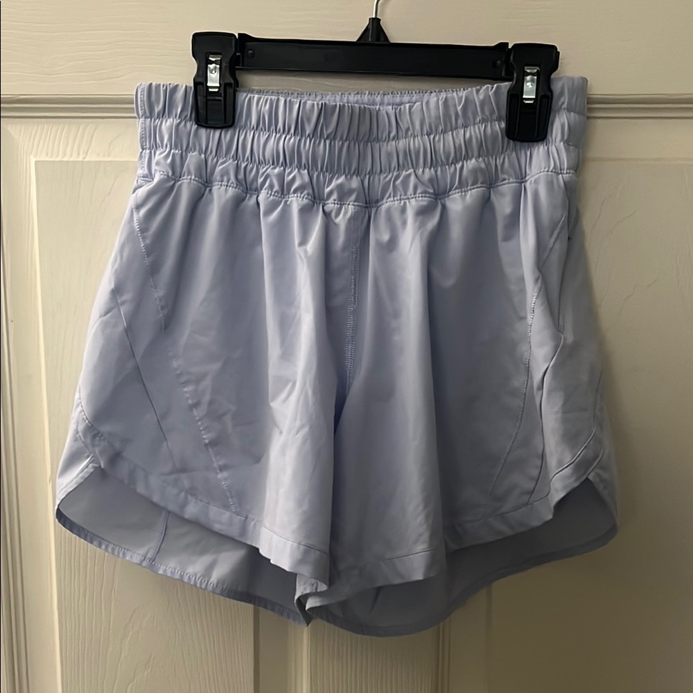 Women's Light Gray Athletic Shorts
